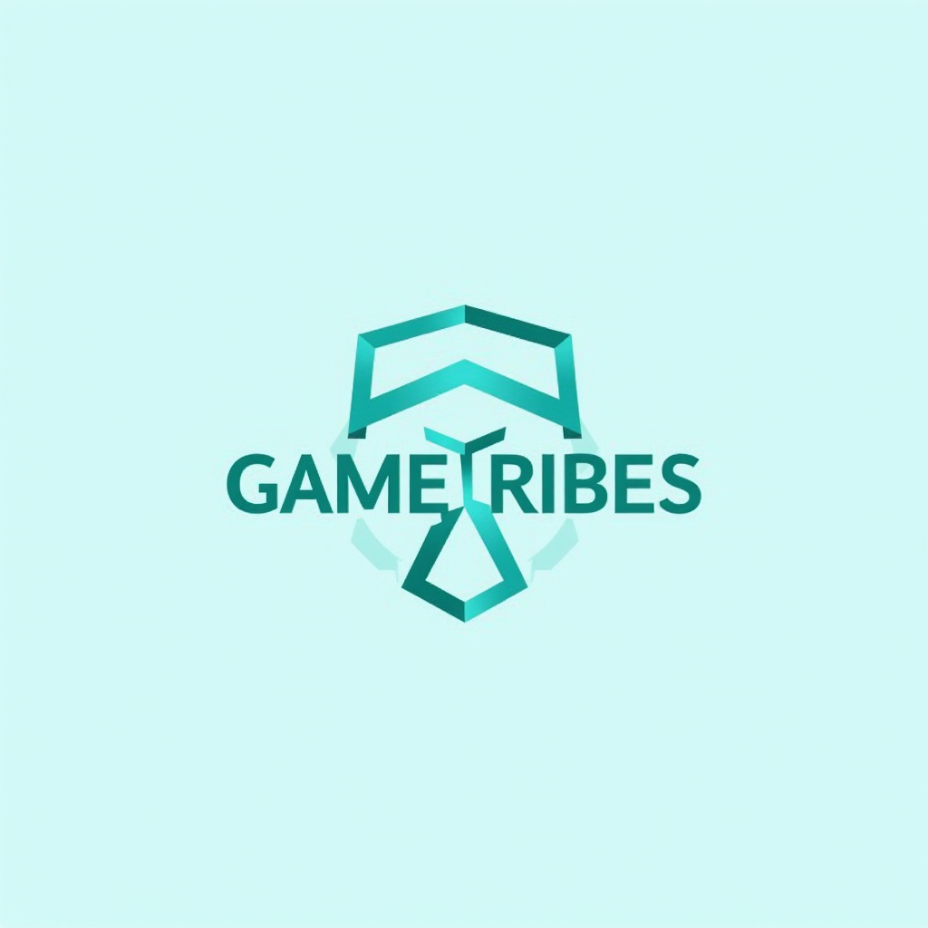 GameTribes logo featuring modern gaming community design with teal and white colors representing connected gaming tribes